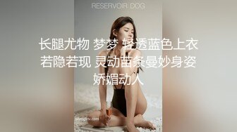 长腿尤物 梦梦 轻透蓝色上衣若隐若现 灵动苗条曼妙身姿娇媚动人