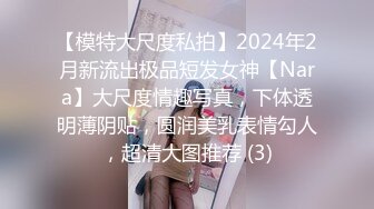 【模特大尺度私拍】2024年2月新流出极品短发女神【Nara】大尺度情趣写真，下体透明薄阴贴，圆润美乳表情勾人，超清大图推荐 (3)