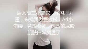   后入高三小猫奴，学习压力重，来找我做爱放松，A4小蛮腰，背影女神，圆圆的屁股肌肤白嫩爽透了