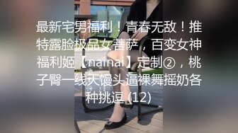 最新宅男福利！青春无敌！推特露脸极品女菩萨，百变女神福利姬【nainai】定制②，桃子臀一线天馒头逼裸舞摇奶各种挑逗 (12)