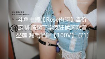 斗鱼主播【Rose肉阿】高价定制 情趣丁字疯狂揉胸欢音坐莲 漏毛艳舞【100V】 (71)