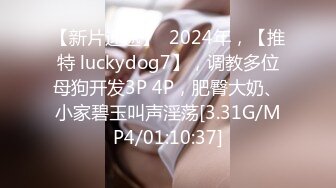 【新片速遞】  2024年，【推特 luckydog7】，调教多位母狗开发3P 4P，肥臀大奶、小家碧玉叫声淫荡[3.31G/MP4/01:10:37]