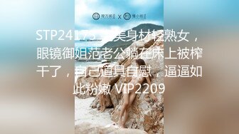 STP24173 完美身材轻熟女，眼镜御姐范老公躺在床上被榨干了，自己道具自慰，逼逼如此粉嫩 VIP2209