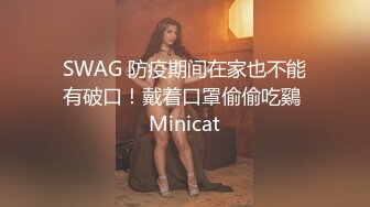 SWAG 防疫期间在家也不能有破口！戴着口罩偷偷吃鷄 Minicat